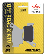 Load image into Gallery viewer, SBS Motorcycle Brake Pads 675CS