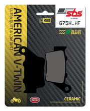 Load image into Gallery viewer, SBS Motorcycle Brake Pads 675H.HF