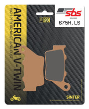 Load image into Gallery viewer, SBS Motorcycle Brake Pads 675H.LS