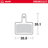 Moto-Master Motorcycle Brake Pads 730233
