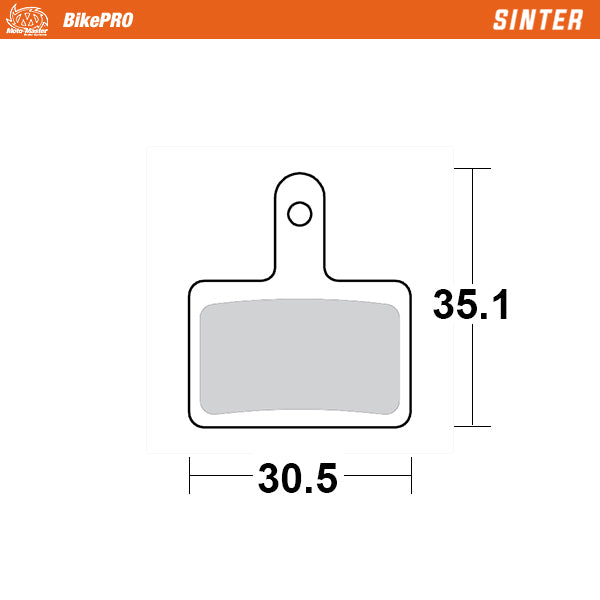 Moto-Master Motorcycle Brake Pads 730254