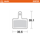 Moto-Master Motorcycle Brake Pads 730254
