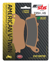 Load image into Gallery viewer, SBS Motorcycle Brake Pads 735H.HS