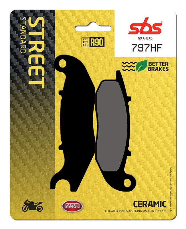 Brake Pads for Rieju CBR 125 R (2000–2023) - SBS 797HF