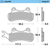 Moto-Master Motorcycle Brake Pads 080012