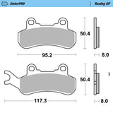 Moto-Master Motorcycle Brake Pads 080112
