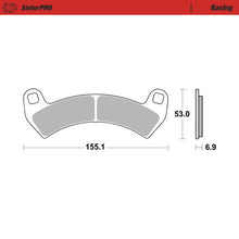 Load image into Gallery viewer, Brake Pad for Polaris RZR XP 1000 Turbo S (2018–2021) - Moto-Master 081011