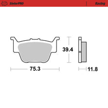 Load image into Gallery viewer, Moto-Master Motorcycle Brake Pads 081711