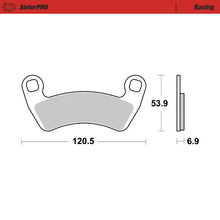 Load image into Gallery viewer, Brake Pad for Polaris RZR XP 4 1000 Turbo (2019–2021) - Moto-Master 081911