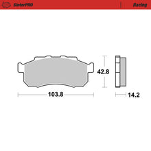 Load image into Gallery viewer, Moto-Master Motorcycle Brake Pads 082311