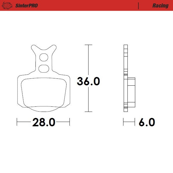 Moto-Master Motorcycle Brake Pads 082811