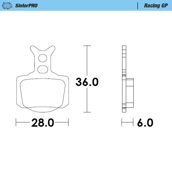 Moto-Master Motorcycle Brake Pads 082812