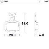 Moto-Master Motorcycle Brake Pads 082821
