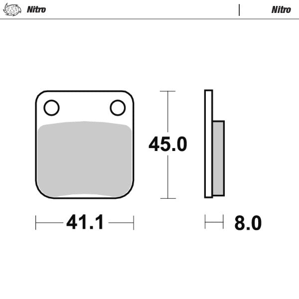 Moto-Master Motorcycle Brake Pads 090021