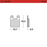 Moto-Master Motorcycle Brake Pads 090511