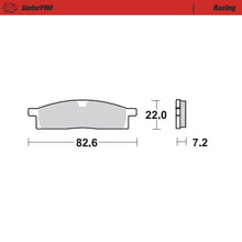 Load image into Gallery viewer, Brake Pad for Yamaha YZ 85 (17/14) (1993–2025) - Moto-Master 091211