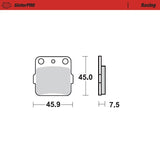Moto-Master Motorcycle Brake Pads 091411