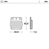 Moto-Master Motorcycle Brake Pads 091421
