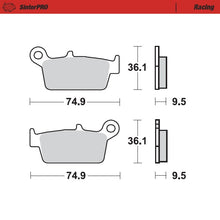 Load image into Gallery viewer, Moto-Master Motorcycle Brake Pads 091811