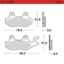 Load image into Gallery viewer, Moto-Master Motorcycle Brake Pads 092611