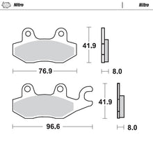 Load image into Gallery viewer, Moto-Master Motorcycle Brake Pads 092621