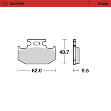 Load image into Gallery viewer, Brake Pad for Yamaha DR 650 S SE (1989–2024) - Moto-Master 092811