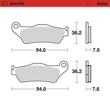 Load image into Gallery viewer, Moto-Master Motorcycle Brake Pads 093011