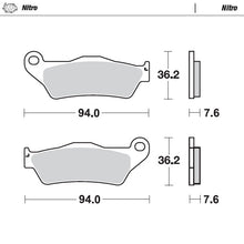 Load image into Gallery viewer, Moto-Master Motorcycle Brake Pads 093021