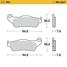 Load image into Gallery viewer, Moto-Master Motorcycle Brake Pads 093022