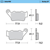 Moto-Master Motorcycle Brake Pads 093212