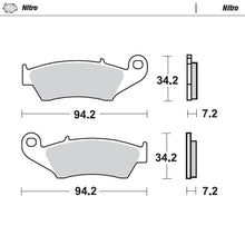 Load image into Gallery viewer, Moto-Master Motorcycle Brake Pads 093421