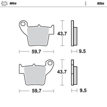 Load image into Gallery viewer, Moto-Master Motorcycle Brake Pads 094321