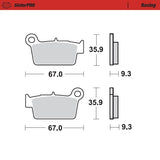 Moto-Master Motorcycle Brake Pads 094511