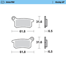 Load image into Gallery viewer, Moto-Master Motorcycle Brake Pads 094612