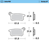 Moto-Master Motorcycle Brake Pads 094612