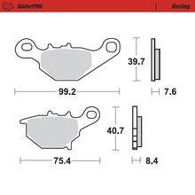 Load image into Gallery viewer, Brake Pad for Suzuki RM 85 (2005–2023) - Moto-Master 094811
