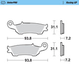 Moto-Master Motorcycle Brake Pads 094912