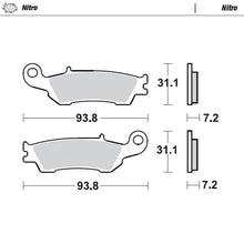 Load image into Gallery viewer, Moto-Master Motorcycle Brake Pads 094921