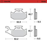Moto-Master Motorcycle Brake Pads 095011