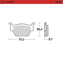 Load image into Gallery viewer, Moto-Master Motorcycle Brake Pads 095111