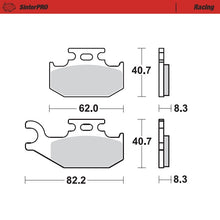 Load image into Gallery viewer, Brake Pad for Suzuki LT-A 500 King Quad (2005–2024) - Moto-Master 096311