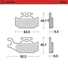 Load image into Gallery viewer, Brake Pad for Yamaha YFM 700 R Raptor (2005–2012) - Moto-Master 096411