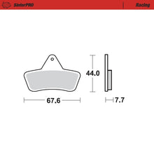 Load image into Gallery viewer, Moto-Master Motorcycle Brake Pads 096811