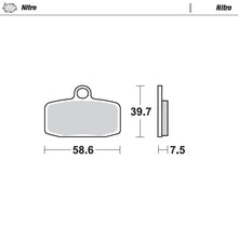 Load image into Gallery viewer, Moto-Master Motorcycle Brake Pads 097421