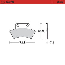 Load image into Gallery viewer, Brake Pad for Polaris TRV 4x4 500 (1989–2013) - Moto-Master 097611