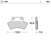 Load image into Gallery viewer, Moto-Master Motorcycle Brake Pads 097621