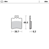 Moto-Master Motorcycle Brake Pads 097821