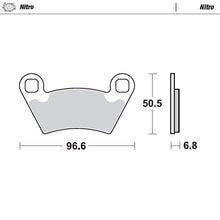 Load image into Gallery viewer, Moto-Master Motorcycle Brake Pads 098221