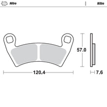 Load image into Gallery viewer, Moto-Master Motorcycle Brake Pads 098421