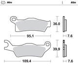 Moto-Master Motorcycle Brake Pads 098821
